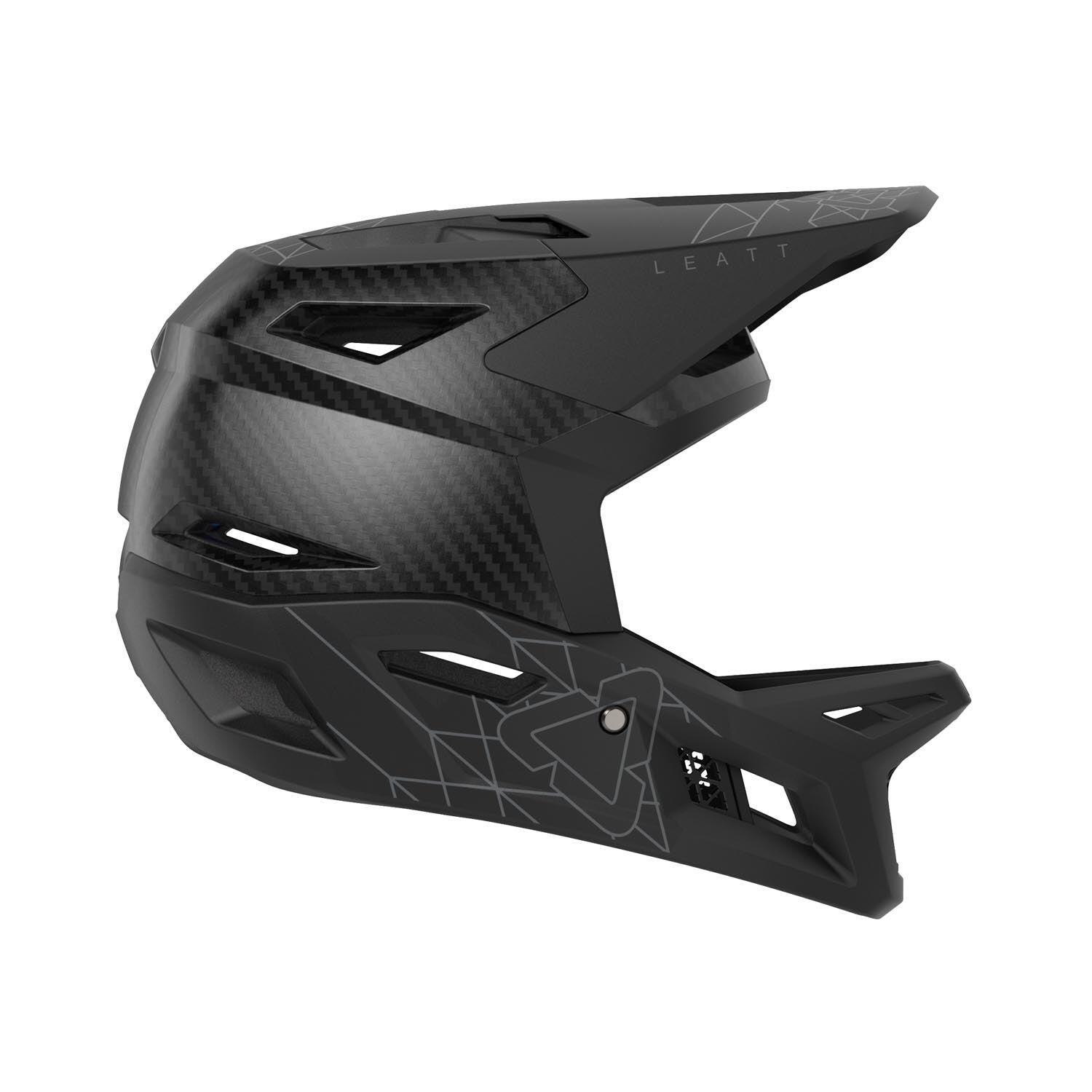 Casque MTB Gravity 6.0 avec coque en carbone et certifié DH Noir Unisexe 7/7