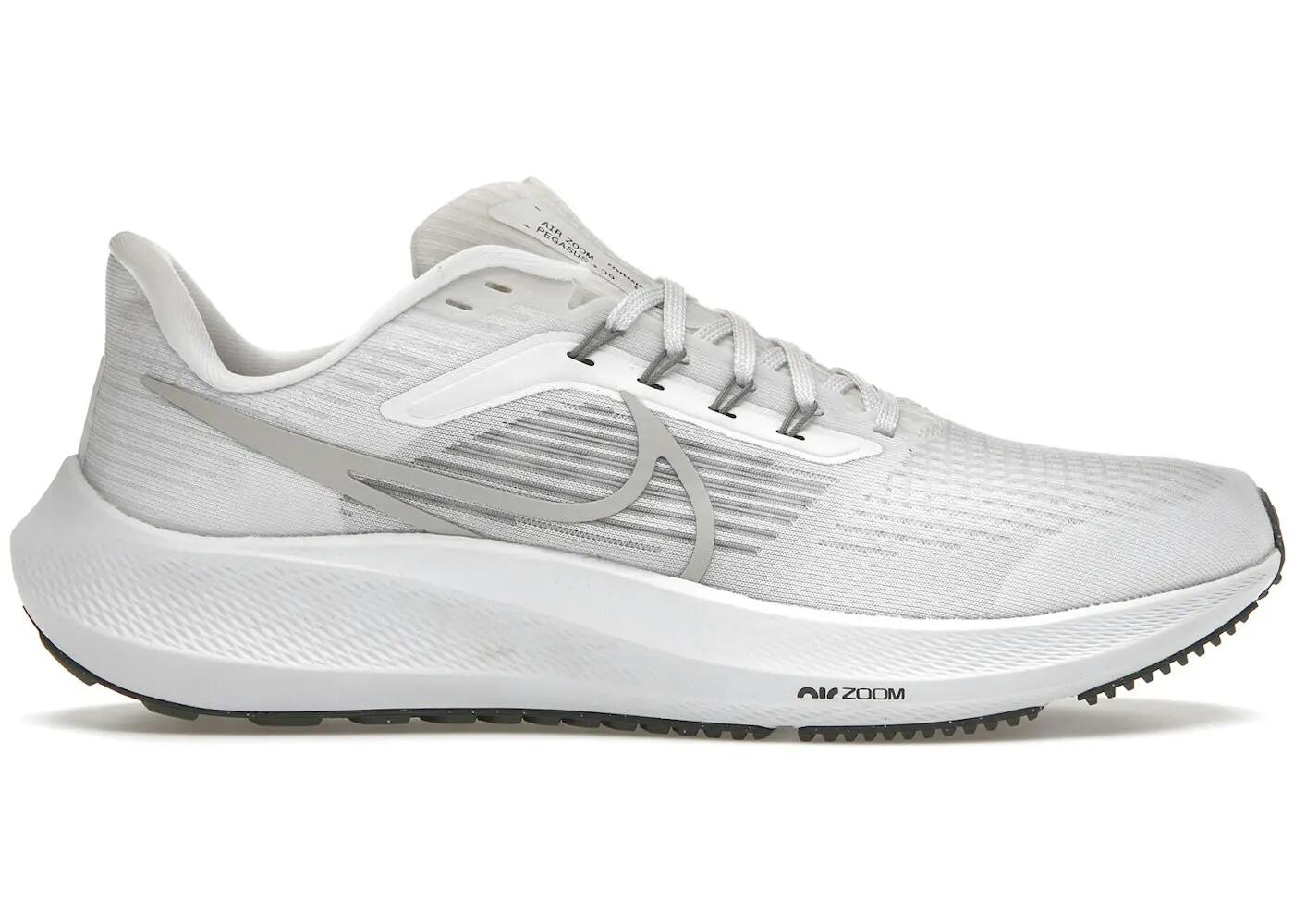 Nike Air Zoom Pegasus 39 White Grey Fog 2/3