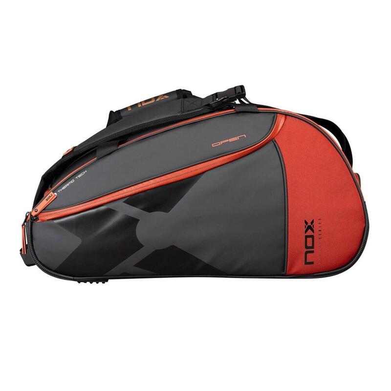 NOX LUXURY Open Series Negro/Rojo 2024 (Paletero)