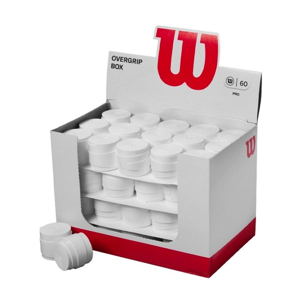 CAIXA 60 WILSON WHITE PRO OVERGRIPS 4/7