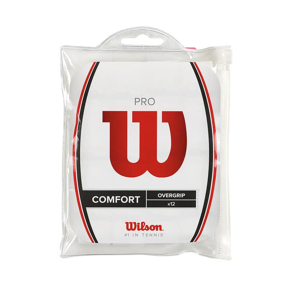 Set di 12 manopole da tennis Wilson Pro 3/7