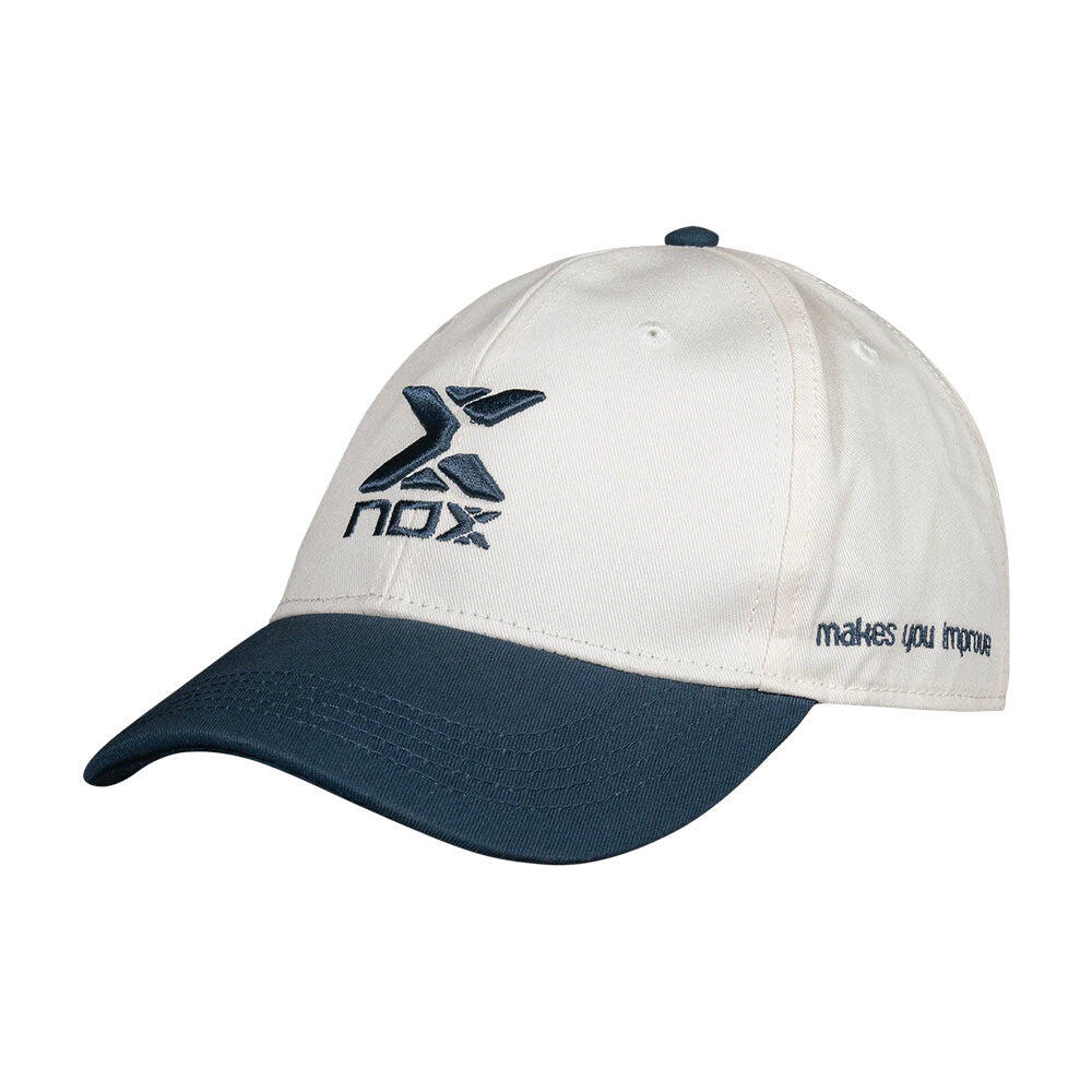 Boné Creme Azul Nox Street 6/7