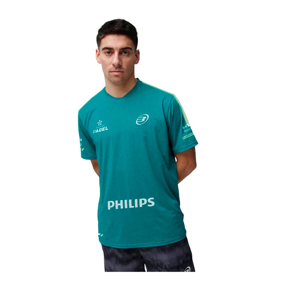 BULLPADEL MONTSE Azul SS26 DI NENNO (Camiseta Oficial) 2/7