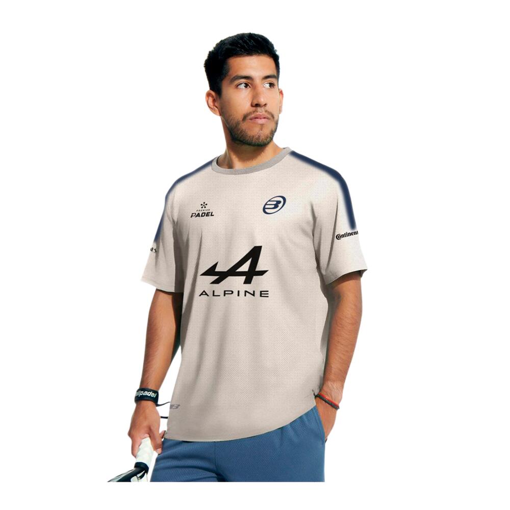 BULLPADEL MONTSE Beige SS26 FEDE CHINGOTTO (Camiseta Oficial) 2/7