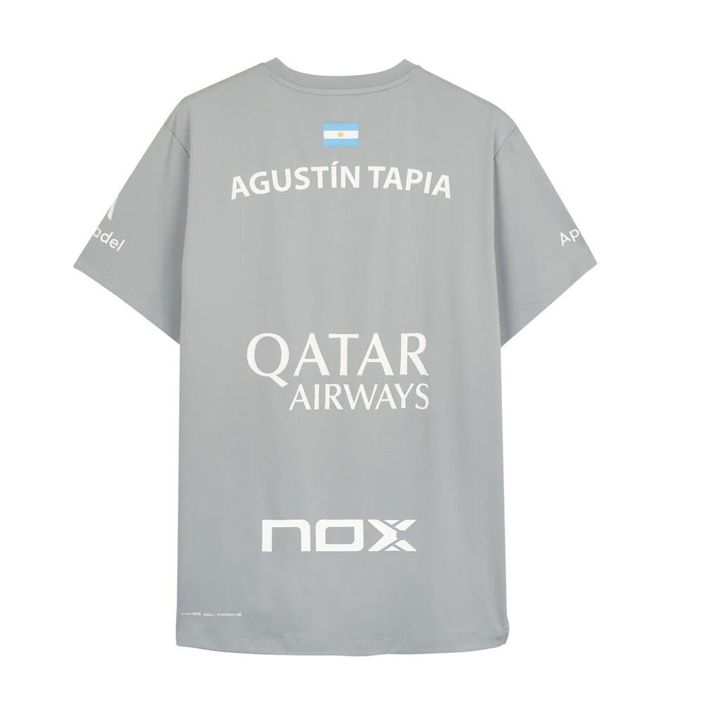 T-shirt Sponsor AT10 Grigia di Agustín Tapia 6/7