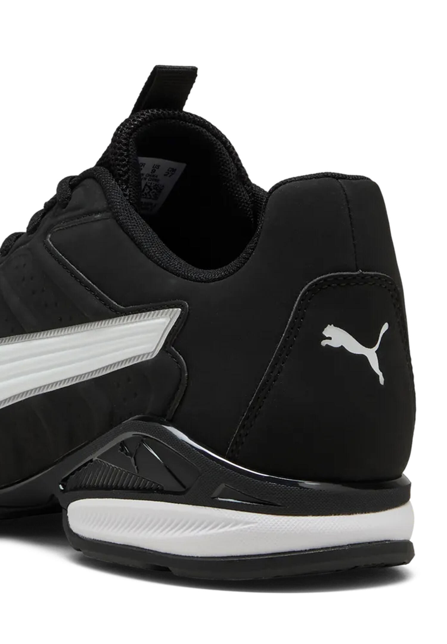 Puma Herren Electro SL Sneaker Turnschuhe 313092 04 Black-White-Puma Silver 4/15