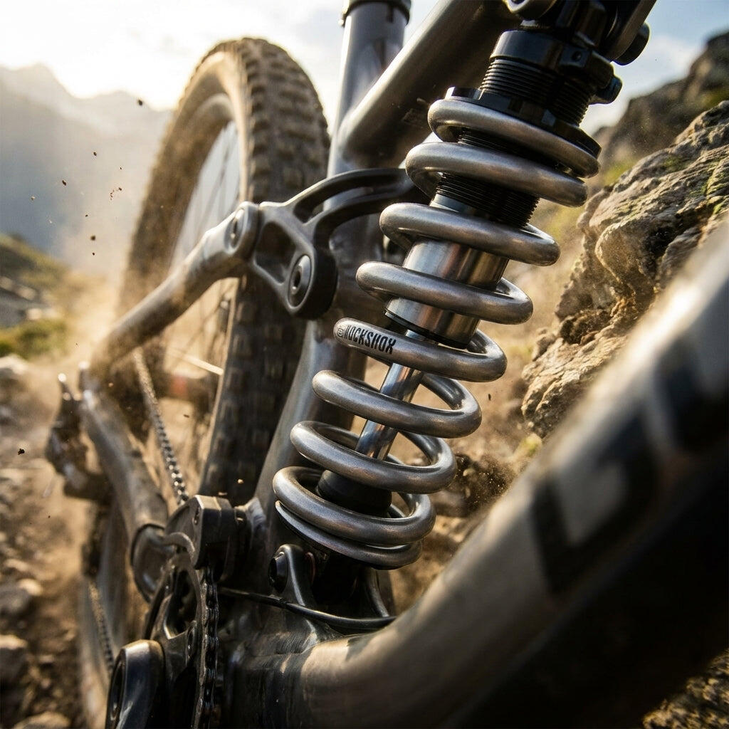 RockShox 300 lb Steel Shock Spring 267 x 89 mm — Fits Vivid & Kage (Black).