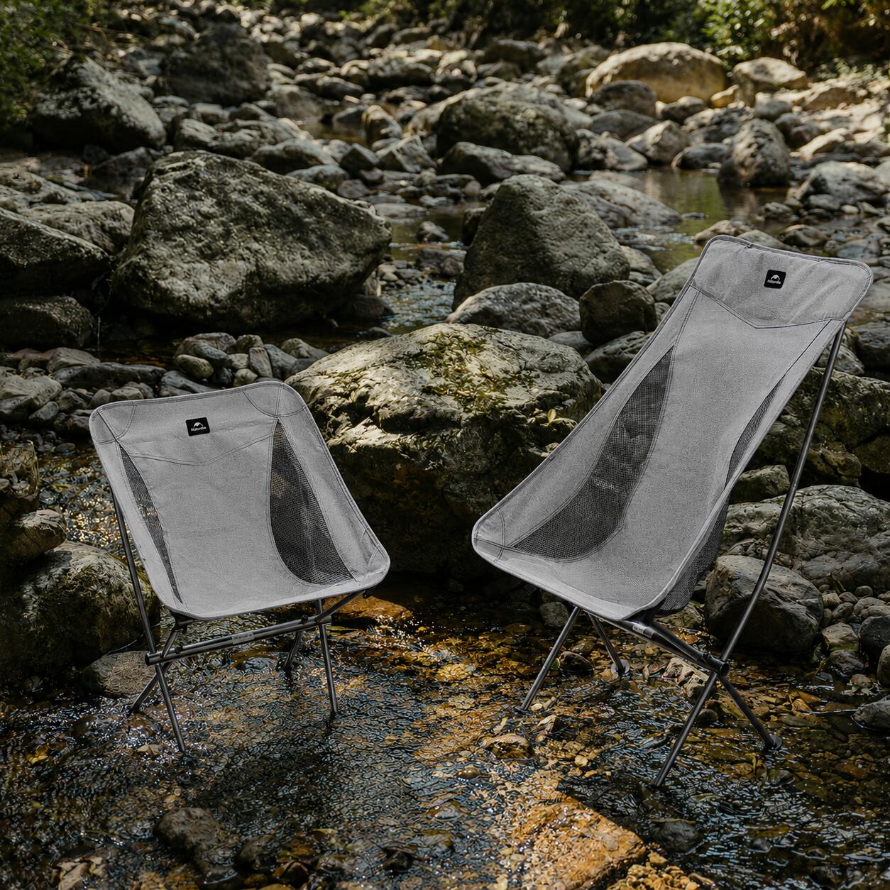Stellaluna klappbarer Campingstuhl, leichtgewichtig, 1,38 kg 3/7