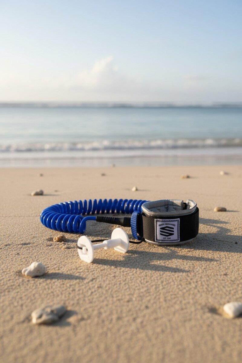 Leash Coiled Biceps Amaury Lavernhe  - Leash Bodyboard 2/2
