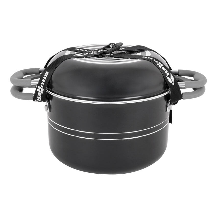 Camping Cookware Set Sabor 7+1 20 cm Cocina Exterior Olla Sartén Aluminio 4/7
