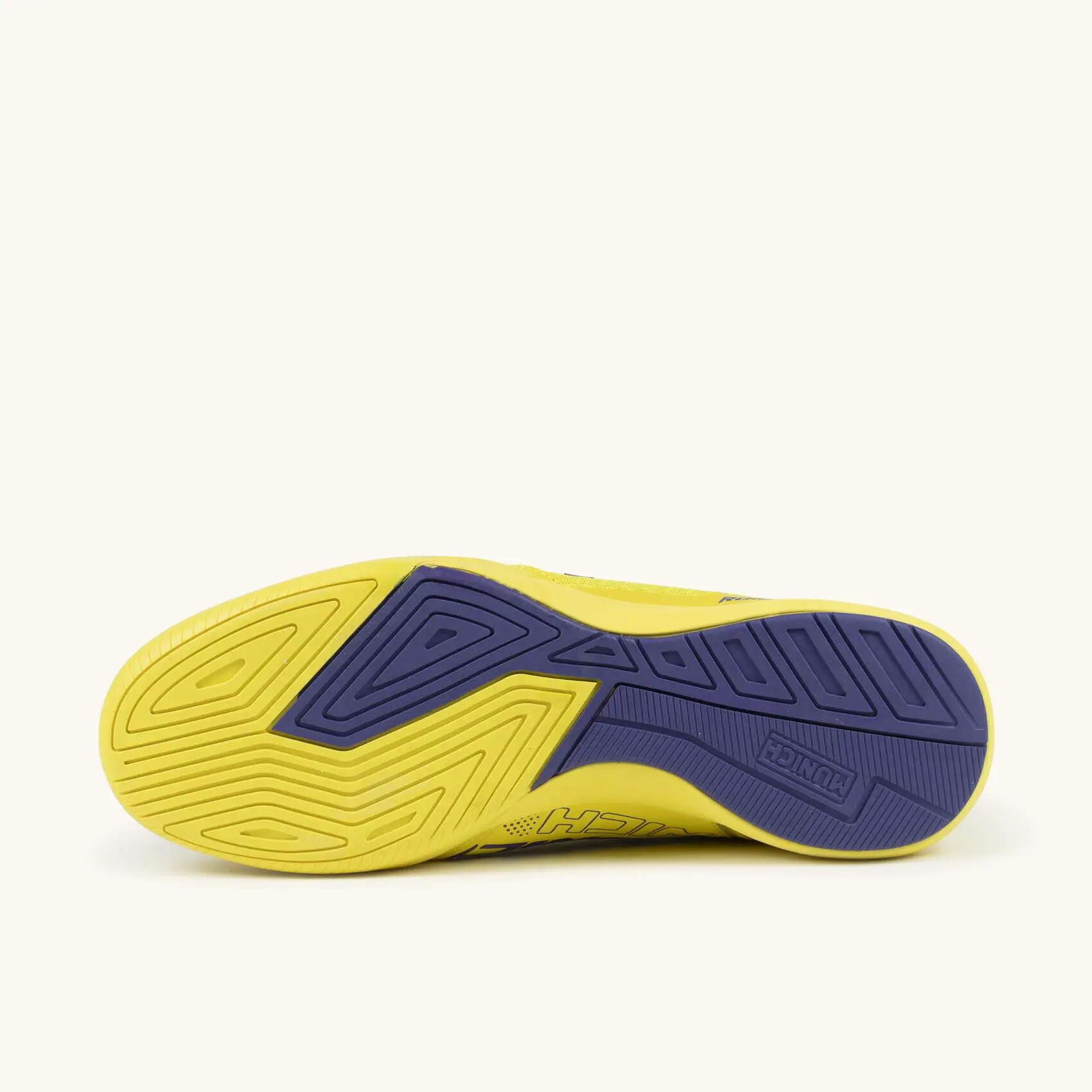 MUNICH RONDO 24 Sneakers Calcio a 5 Professionali Giallo e Lilla 4/5