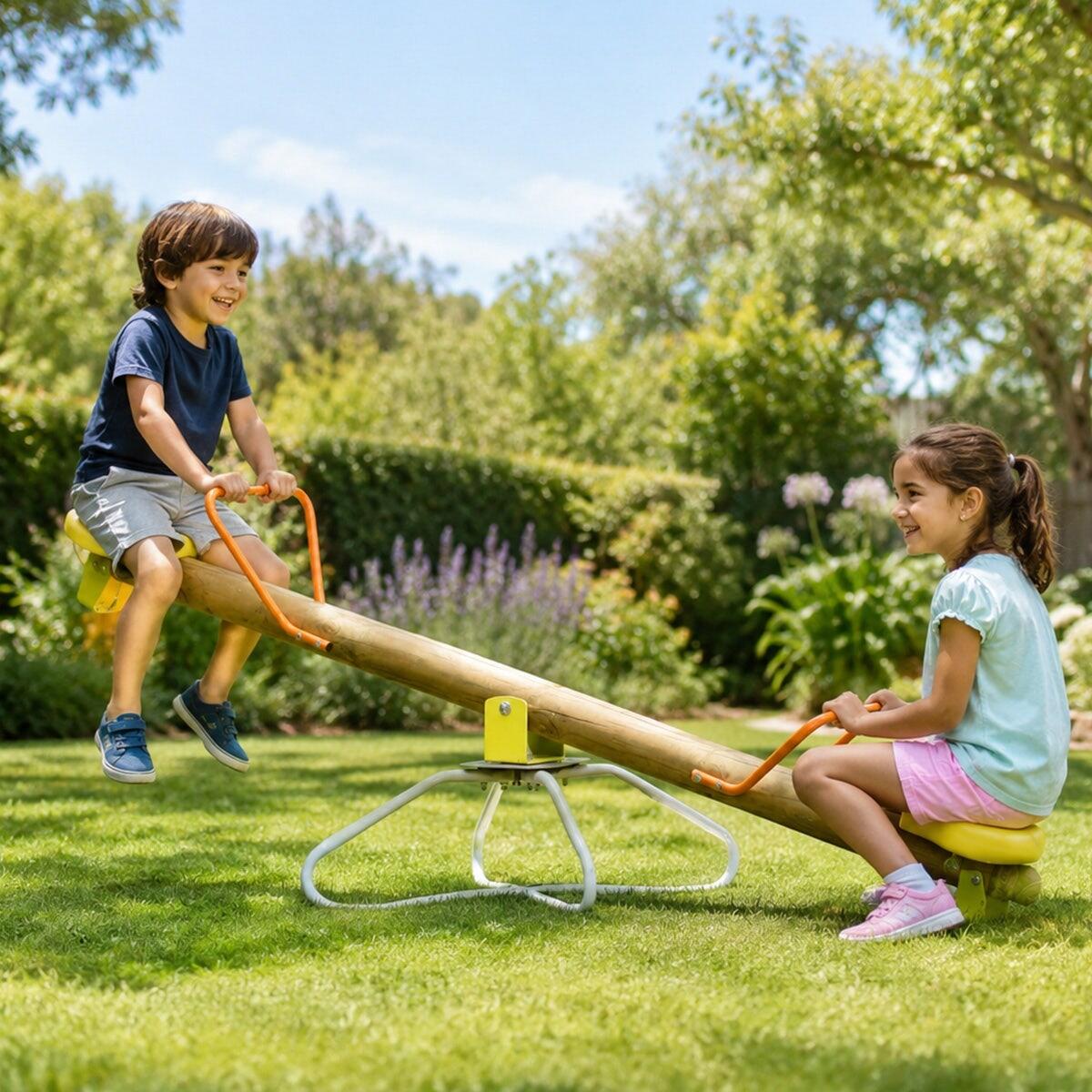 Bascule-Trébuchet rotative bois Trigano 2/4