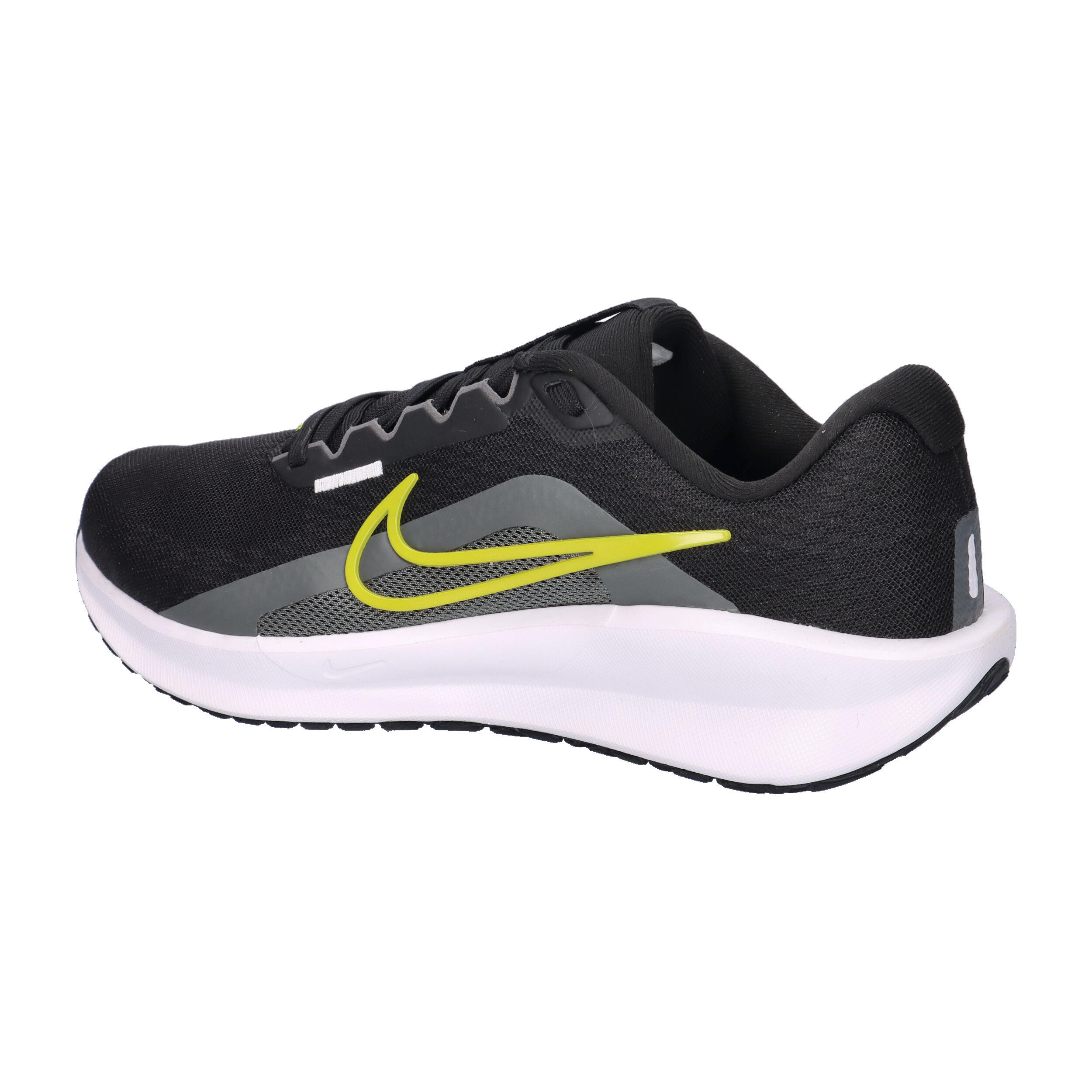 Zapatillas de correr Nike Downshifter 13 Negro/Citrón Brillante 3/7