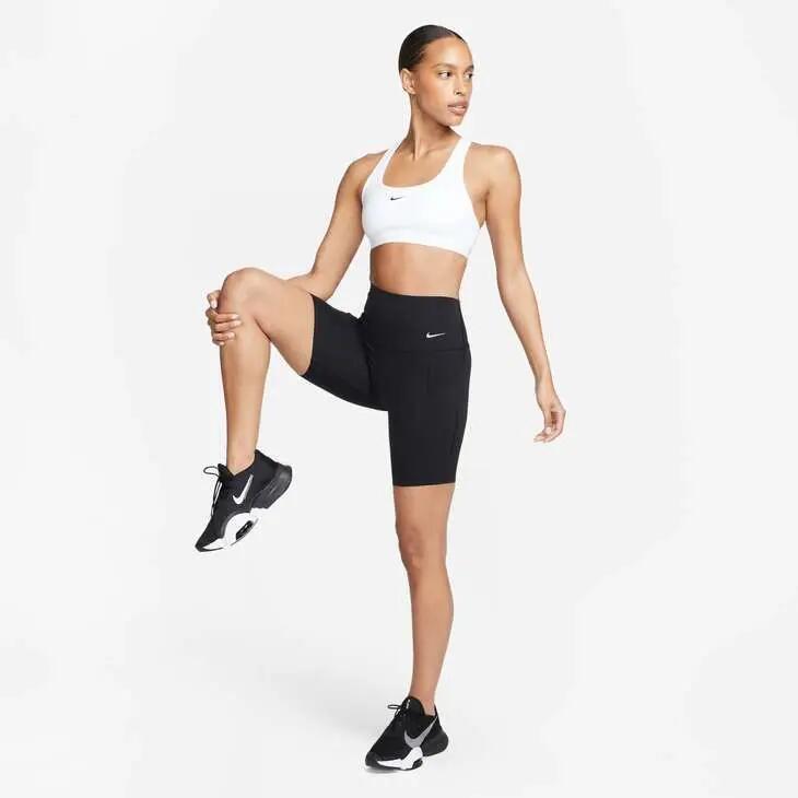 Top - reggiseni sportivi donna nike bianco 4/4