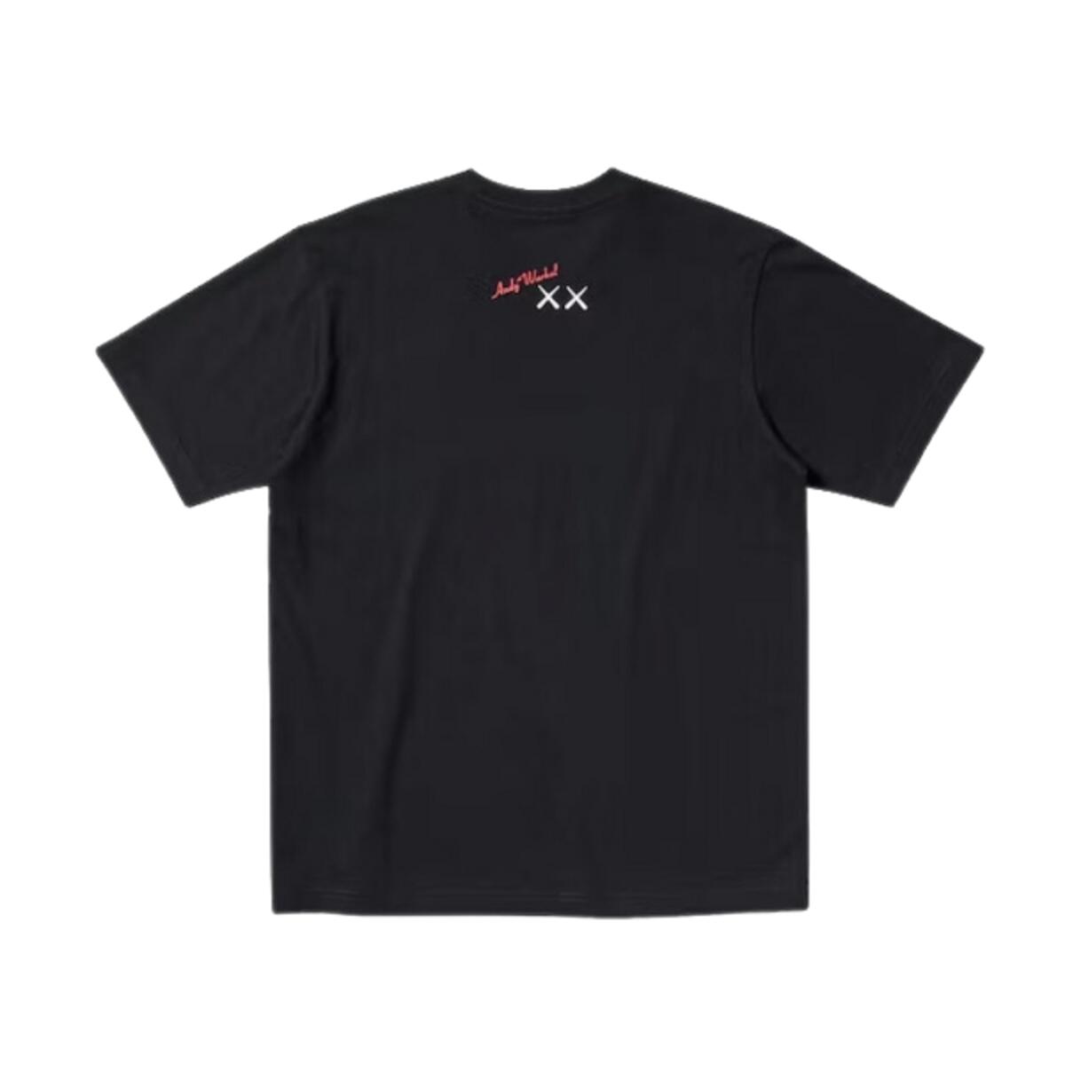 T-shirt KAWS x  Warhol UT Graphic Black 2/2