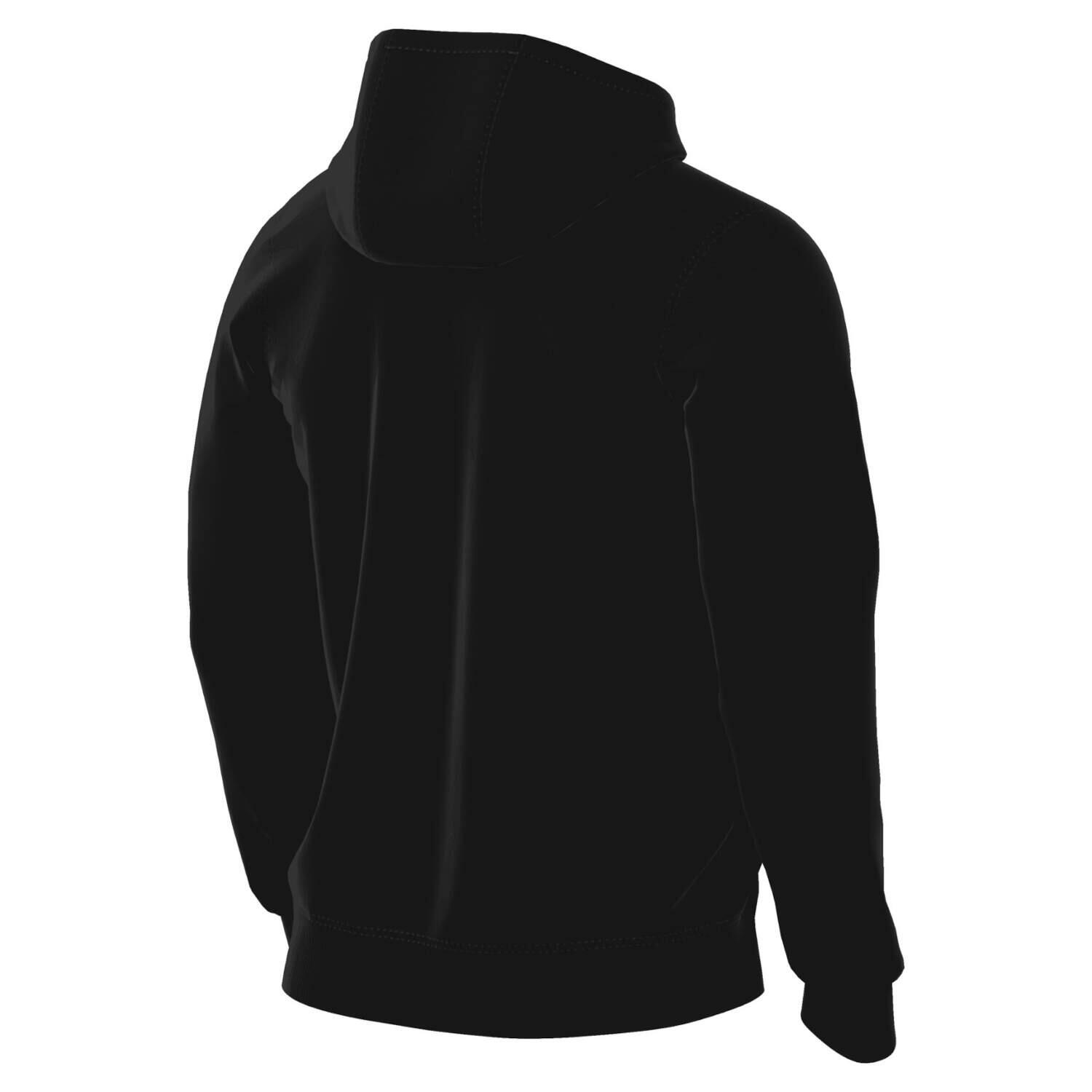 Felpa con cappuccio full zip uomo ( fleece) nike nero 2/5