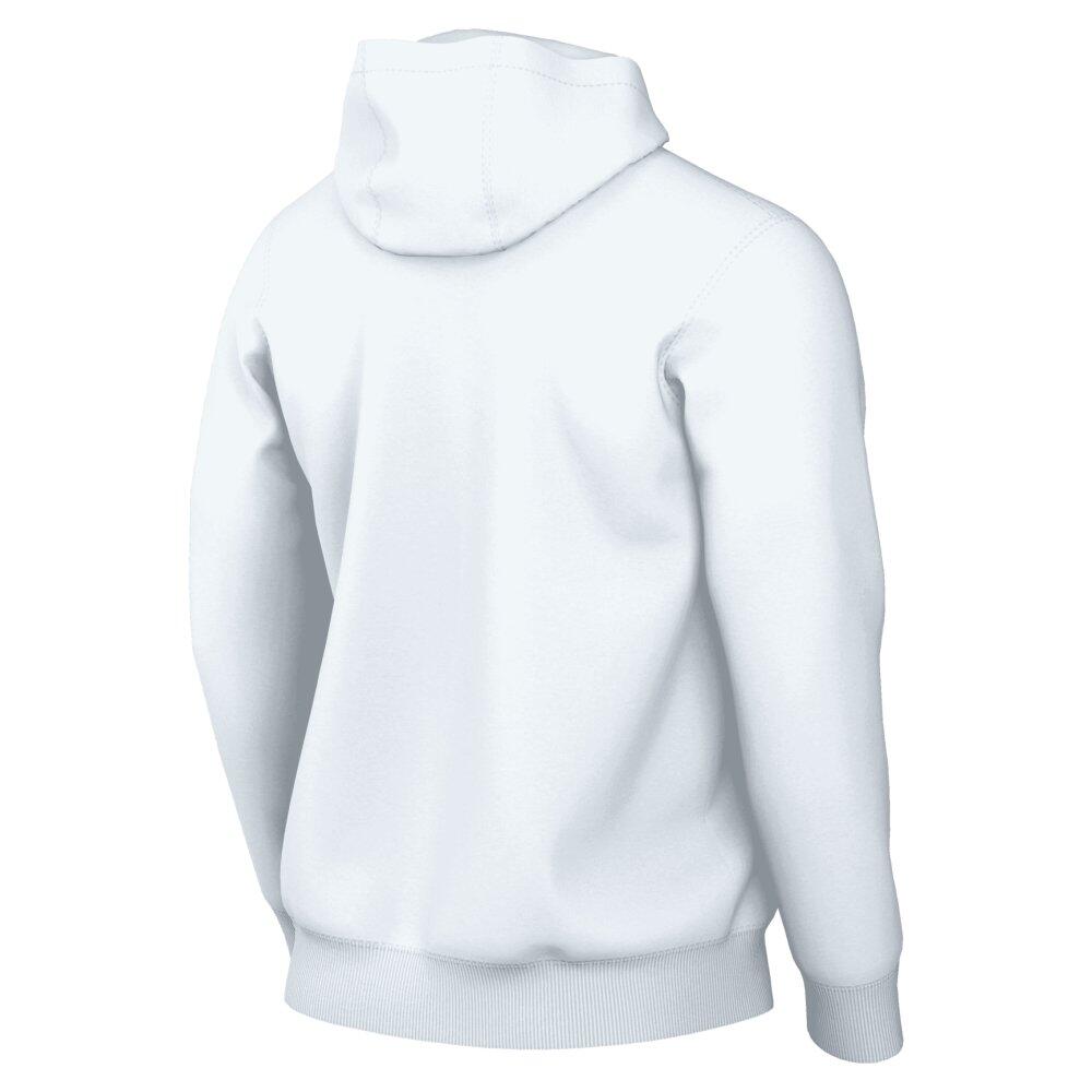Felpa con cappuccio uomo ( fleece) nike bianco 2/4