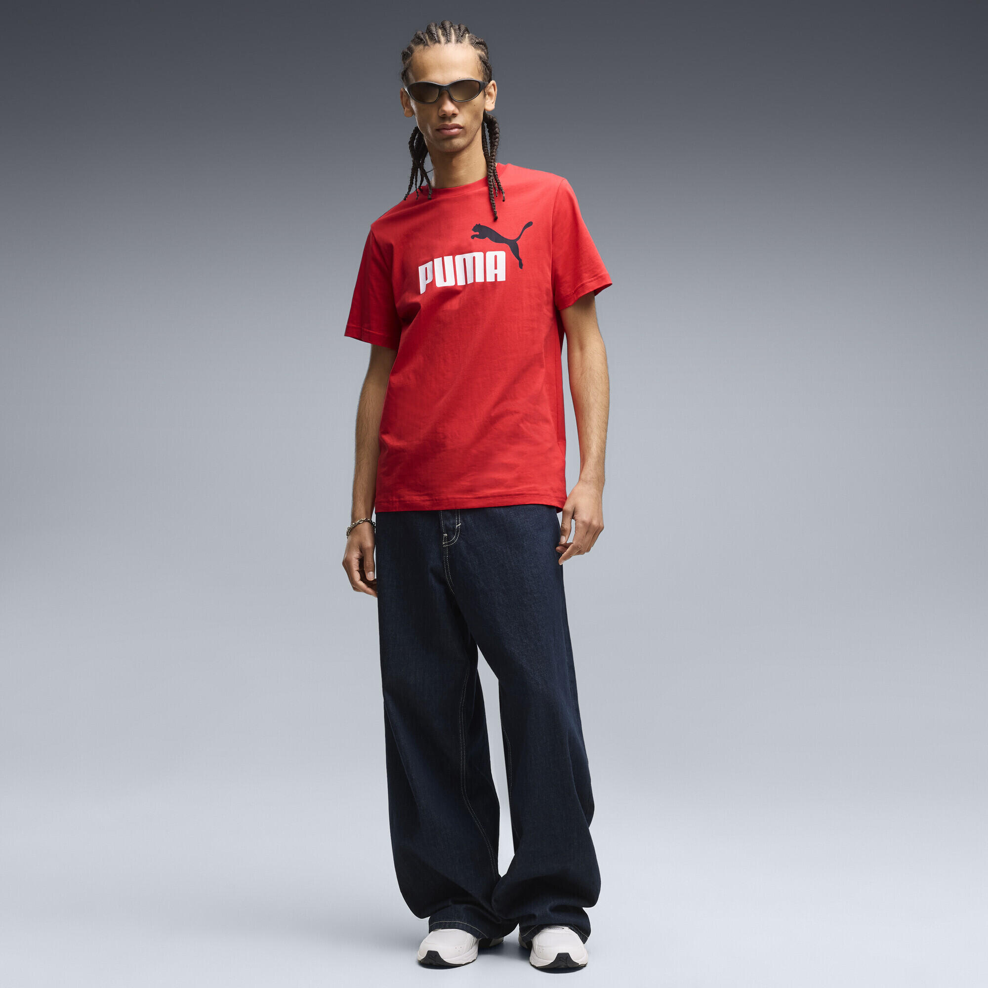 T-shirt à logo N° 1 bicolore Essentials Homme PUMA 4/5