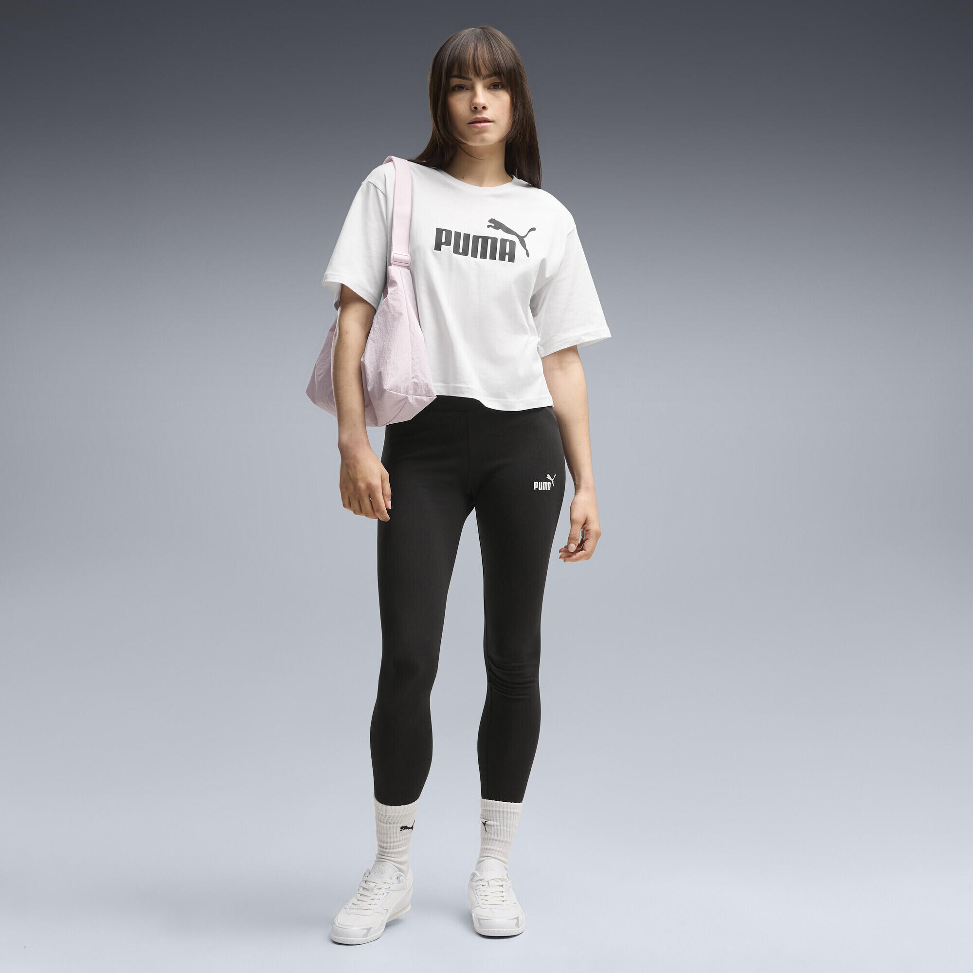 T-shirt court décontracté à logo N° 1 ESS Femme PUMA 4/5