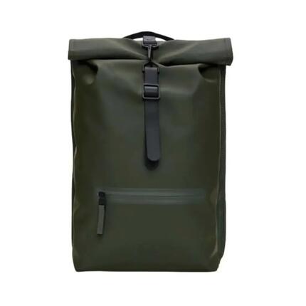 Rains Modell Rolltop Rucksack W3 Farbe Grün