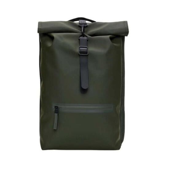 Rains Modello Rolltop Rucksack W3 Colore Verde