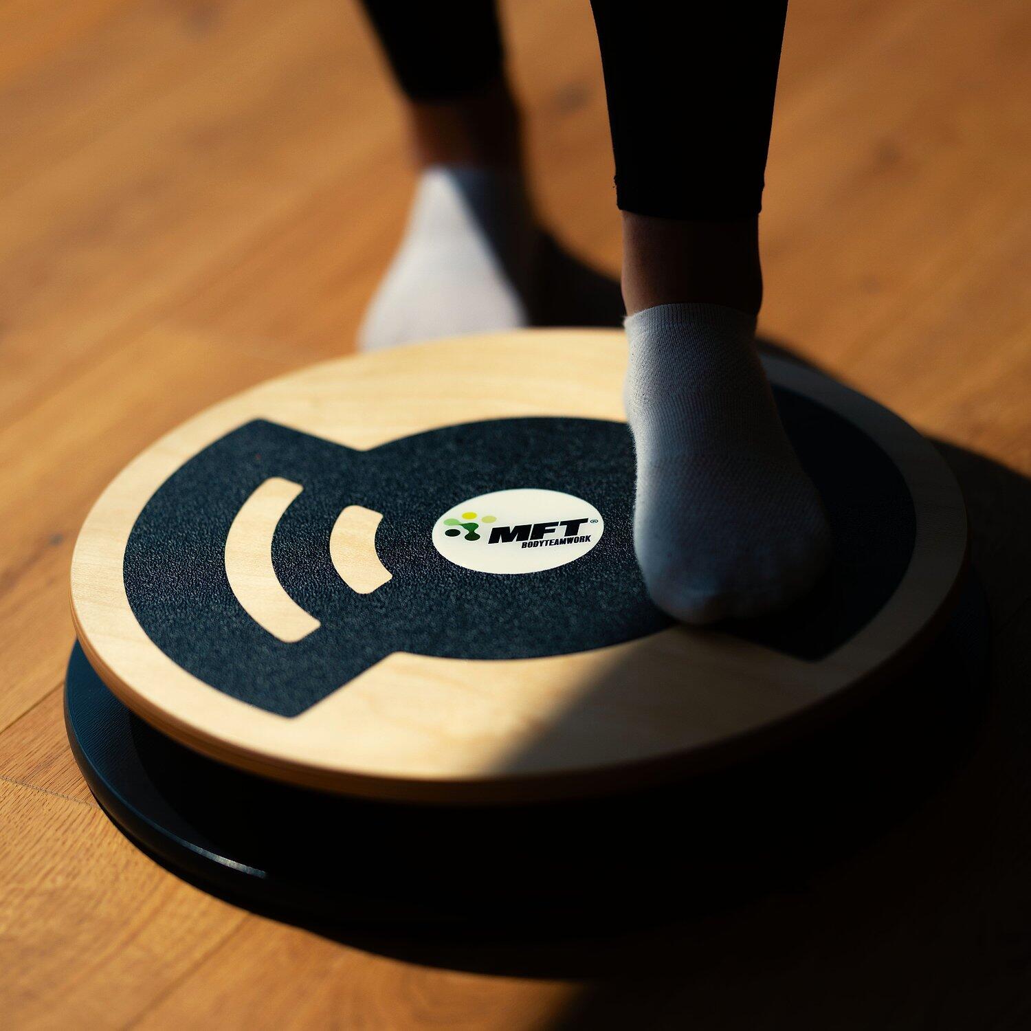 Balance-Disc Challenge-Disc Classic Holz-Natur Functional Training Unisex 2/4