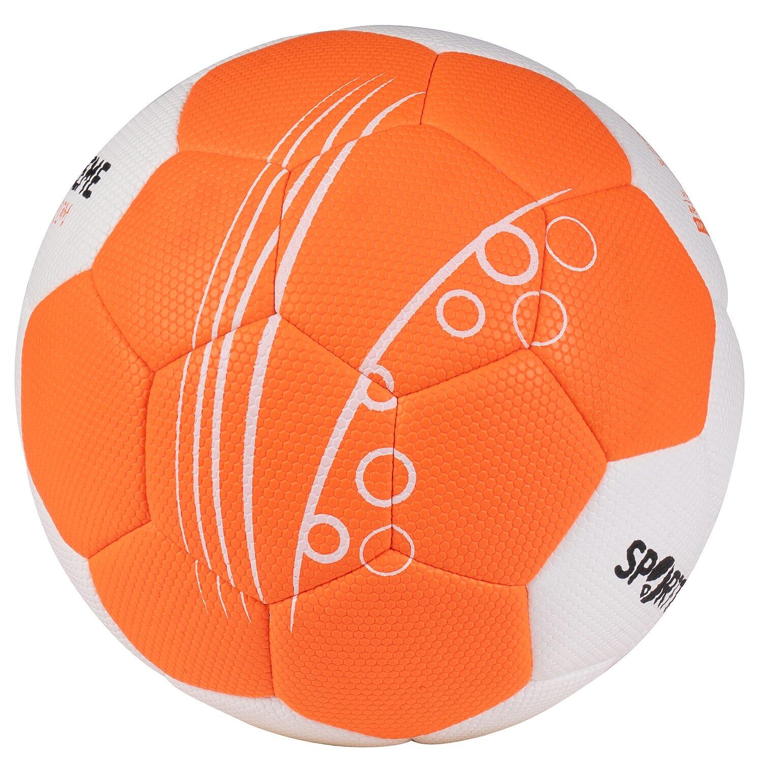Handball Com Größe 2 Handball Unisex Weiß-Orange 2/2
