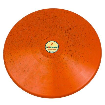 Übungsdiskus Super 2 kg Leichtathletik Unisex Orange