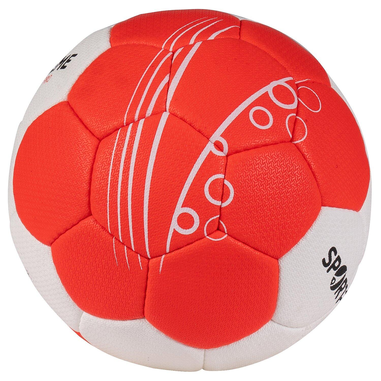 Handball Pro Größe 2 Handball Unisex Rot-Weiß 2/2