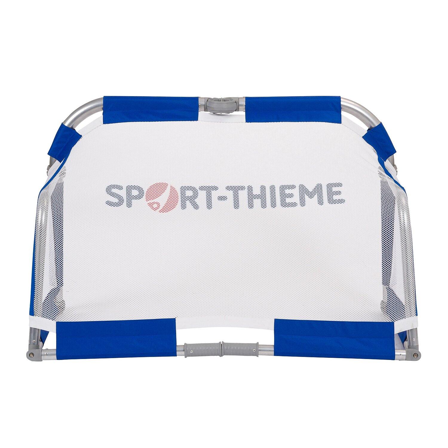 Mini-Fußballtor faltbar 120x80 cm Fussball Unisex Weiß 2/6