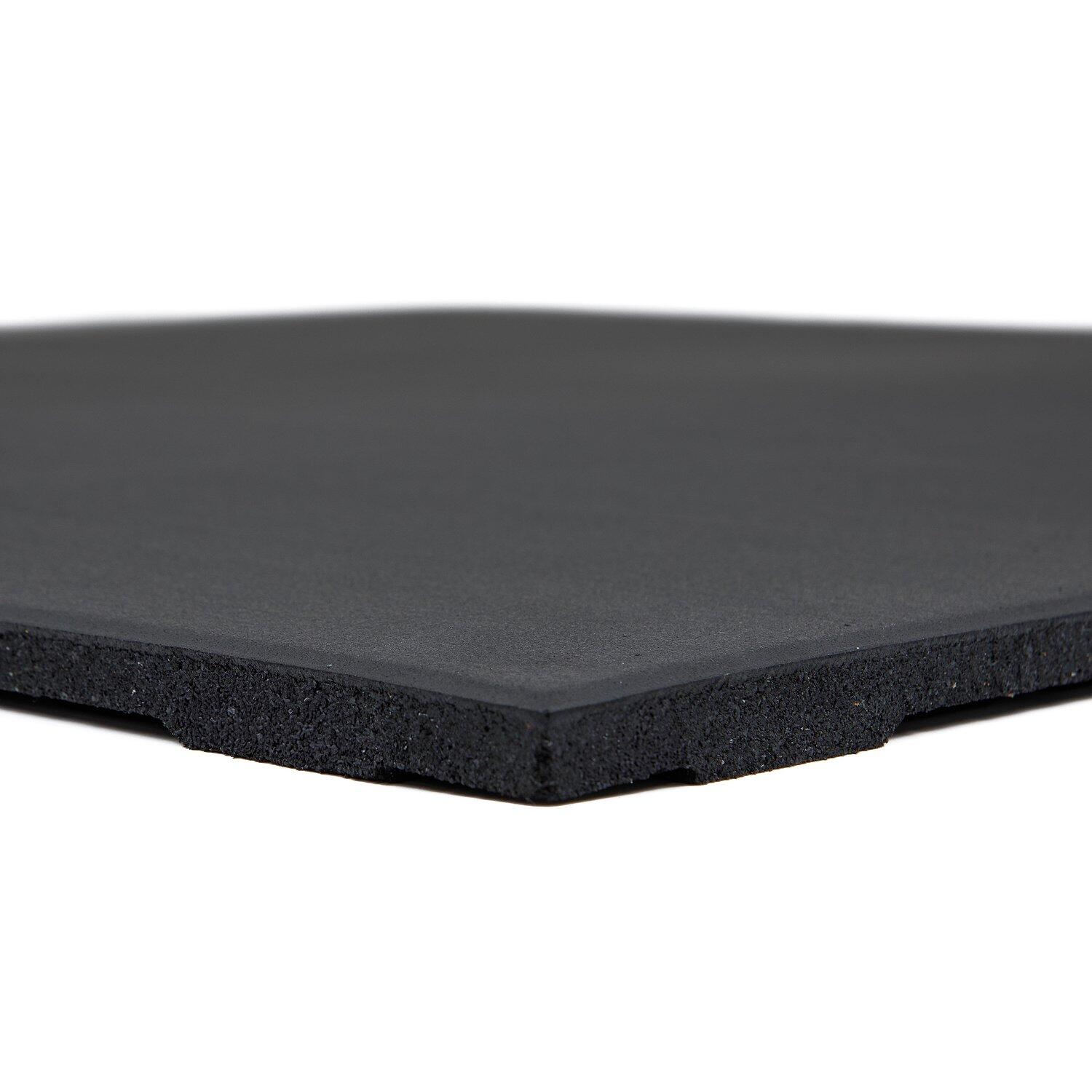 Sportboden Connect Mittelstück, Pure Black 100x100x2 cm Fitness 2/4
