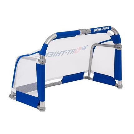 Mini-Fußballtor faltbar 120x80 cm Fussball Unisex Weiß
