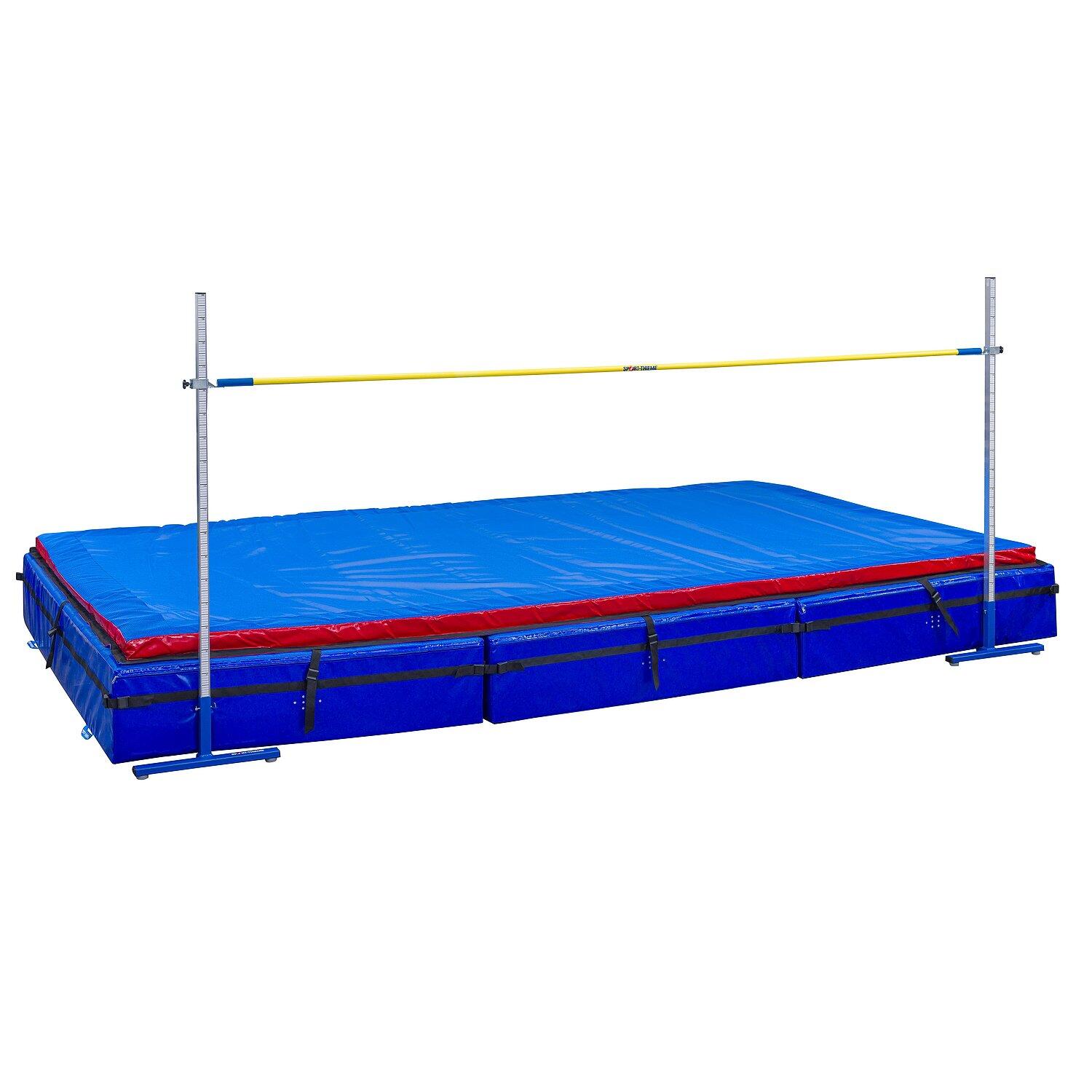 Hochsprungmatte Multicube 500x300x50 cm Leichtathletik Unisex Blau 2/6