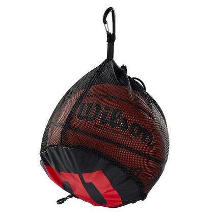 Wilson Single Basketball Bag, Unisexe, Basketball, Bags, noir