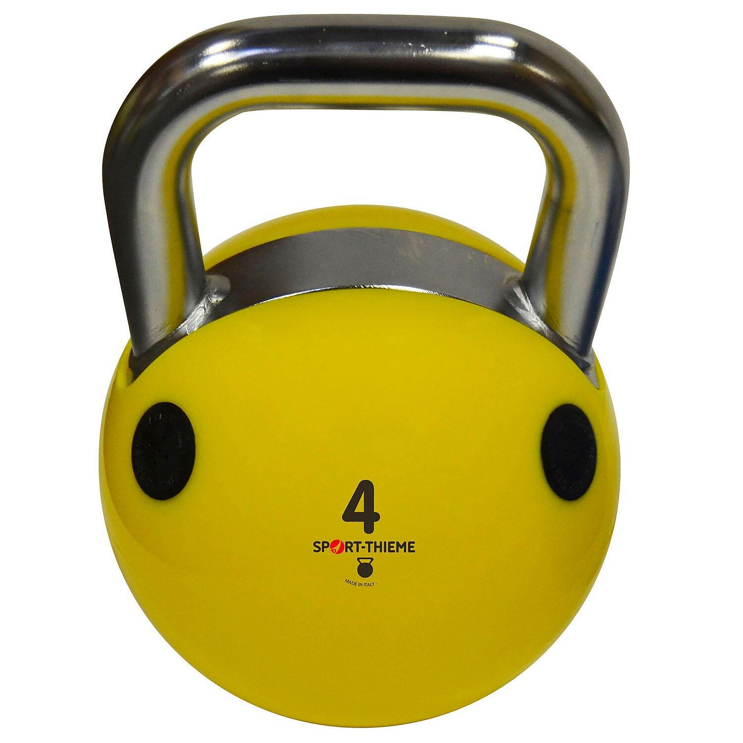 Kettlebell Soft 4 kg Yellow Gewichtheben Unisex 1/1