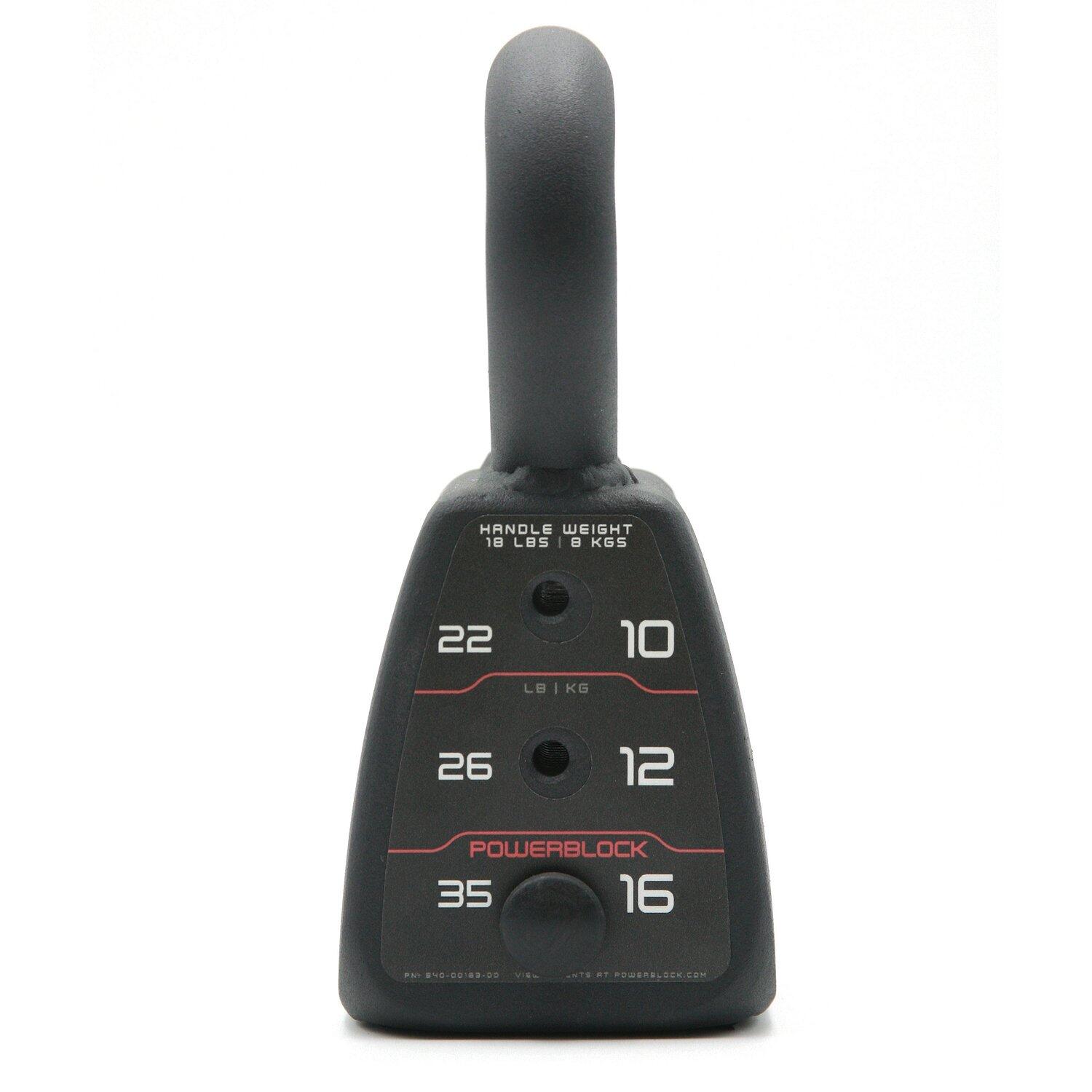 Kettlebell réglable Powerblock - 8 à 16 kg 2/4