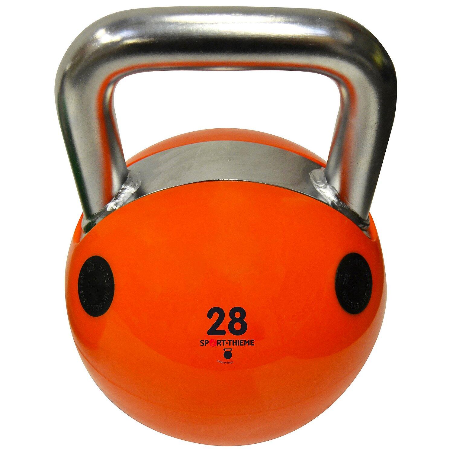 Kettlebell Soft Orange 28 kg Gewichtheben Unisex Orange 1/1