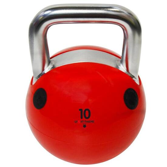 Kettlebell Soft Rot 10 kg Gewichtheben Unisex Rot