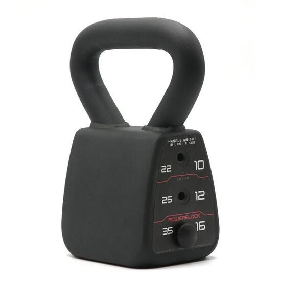 Kettlebell réglable Powerblock - 8 à 16 kg