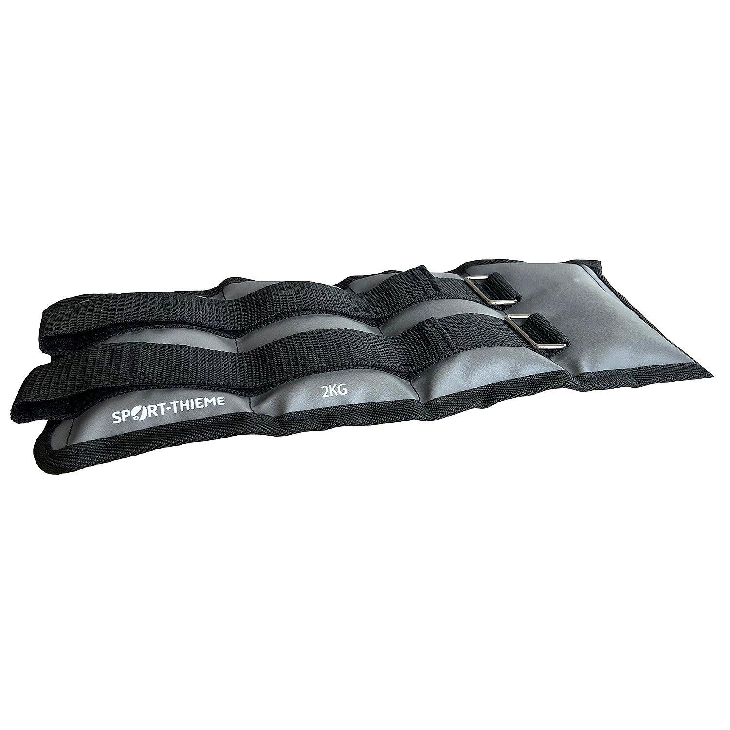 Gewichtsmanschetten Allround 2,0 kg, Schwarz-Grau Fitness / Krafttraining 2/3