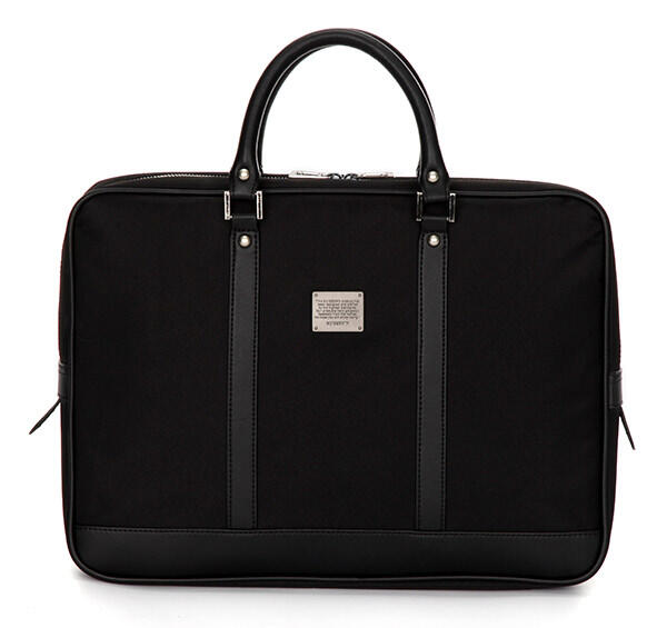 Swiss Waterproof 15.6" Laptop Briefcase Messenger Travel Work Bag Black