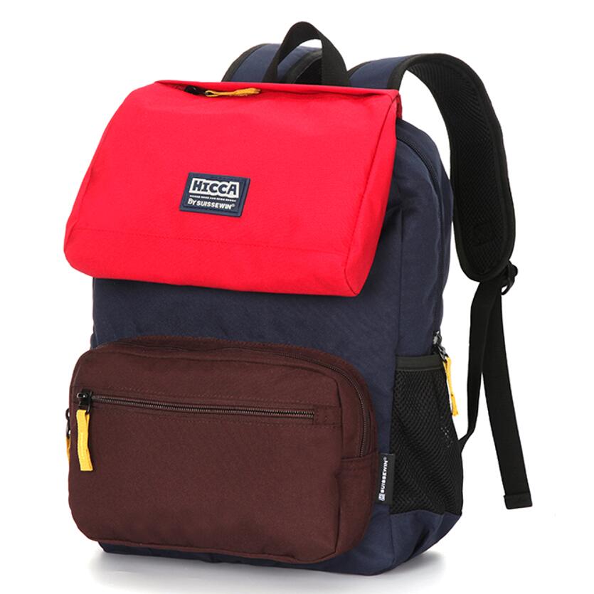 Swiss Waterproof Backpack Travel Business Work Bag Red