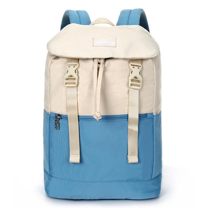 Swiss Waterproof Backpack Travel Business Work Bag Blue