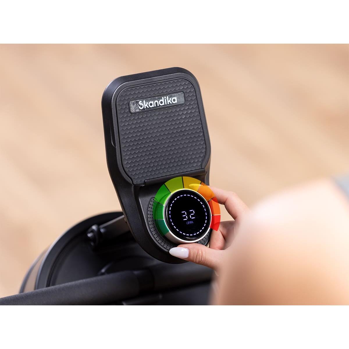 Máquina de remo de madera Rovek - resistencia magnética con 32 niveles 4/8