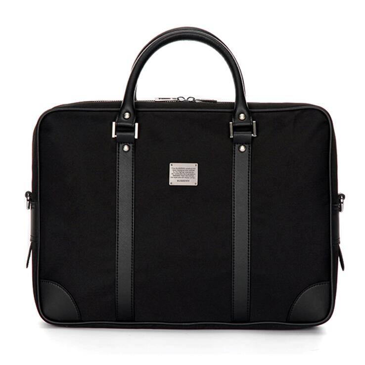 Swiss Waterproof 15.6" Laptop Briefcase Messenger Travel Work Bag Black