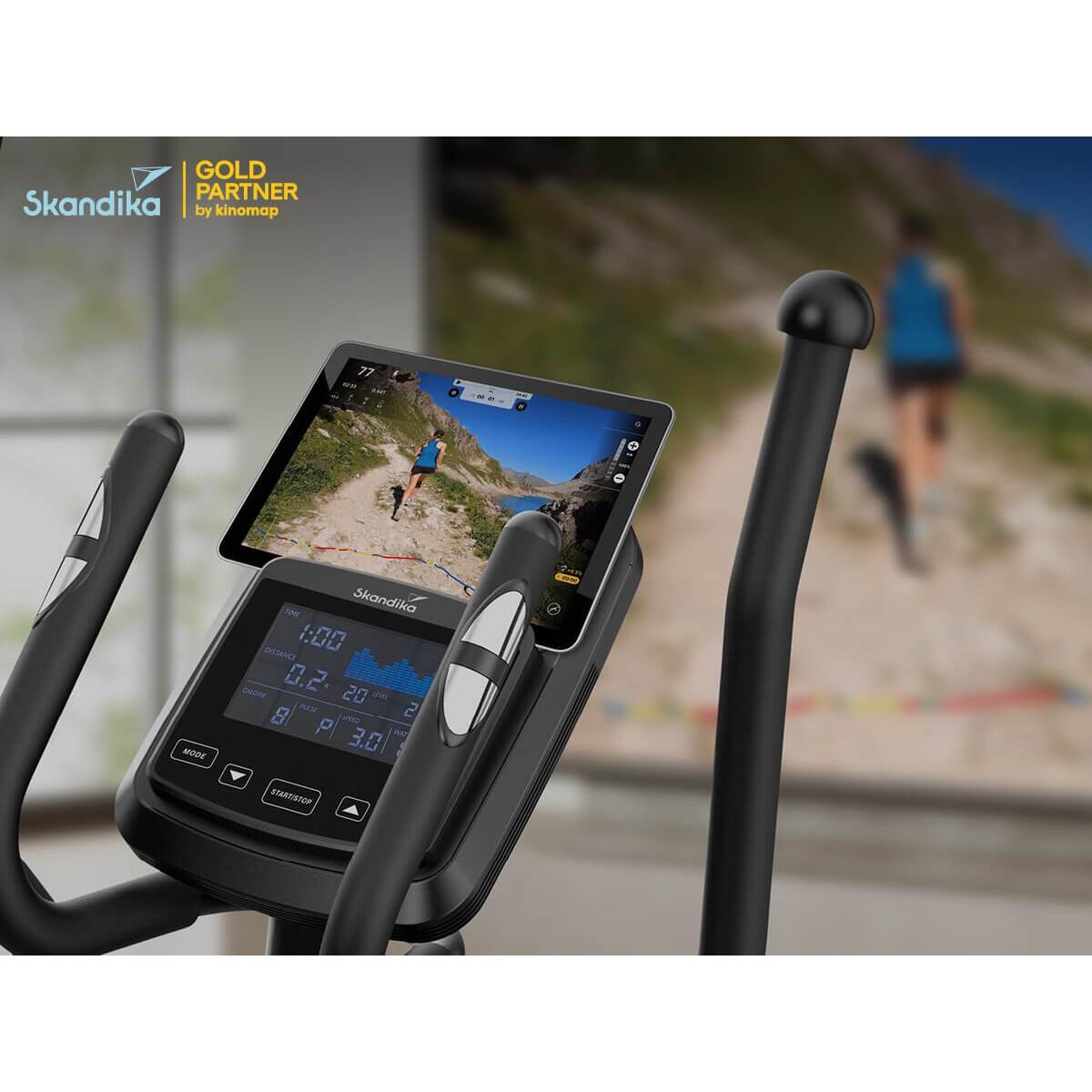 Ellittica per uso domestico Fint P8-R - Cyclette silenziosa - 22 programmi 3/7