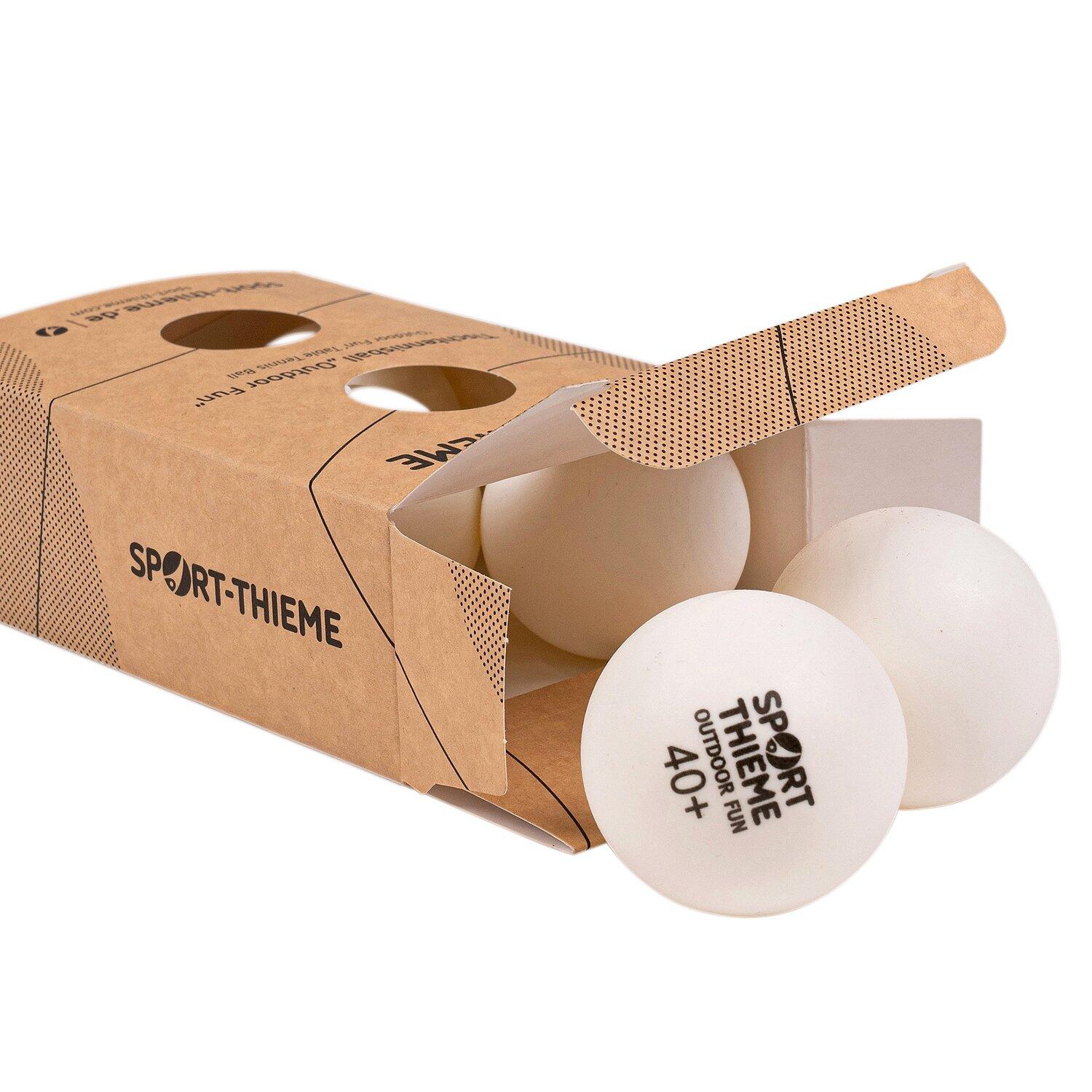 Tischtennisball Outdoor Fun Tischtennis Unisex Weiß 2/2
