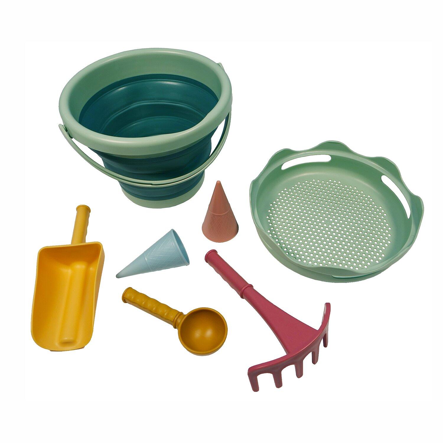 Sandspiel-Set Falteimer Klettern Unisex 2/7