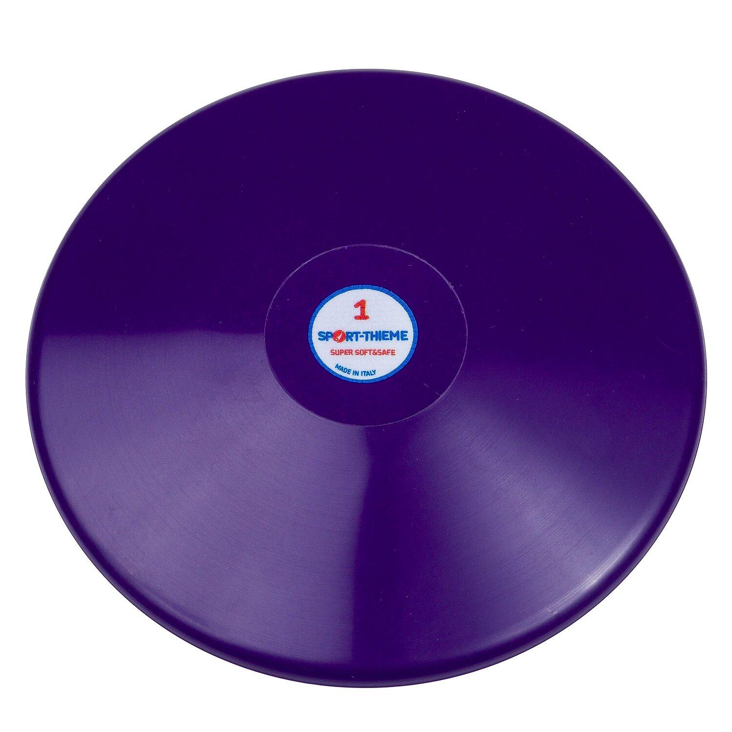 Übungsdiskus Super 1 kg Leichtathletik Unisex Violett 1/1