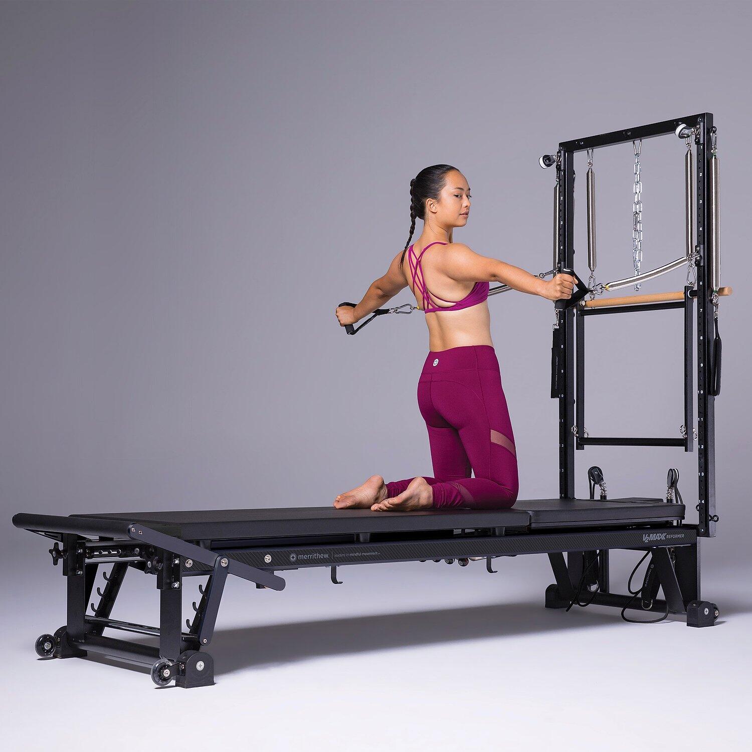 Pilates-Reformer V2 Max Plus Jet Black Pilates Unisex 3/5